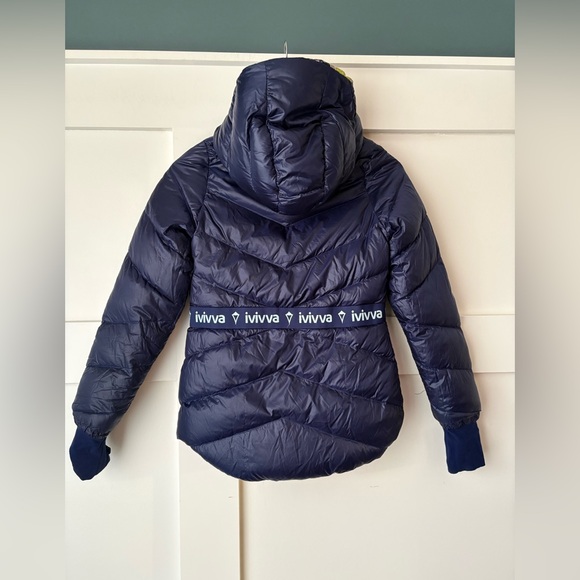 Ivivva • Girls Moonlight Shine Reversible Down Jacket • Size 12 - Picture 3 of 5